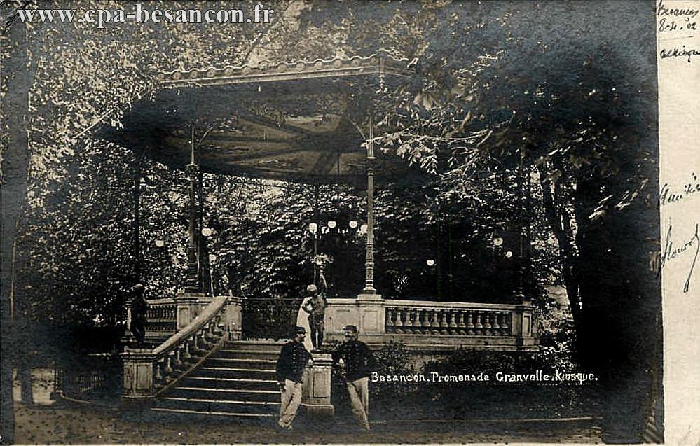 Besançon. Promenade Granvelle - Kiosque